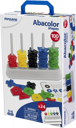 [95270] Abaco con surtido de formas y colores miniland 95270