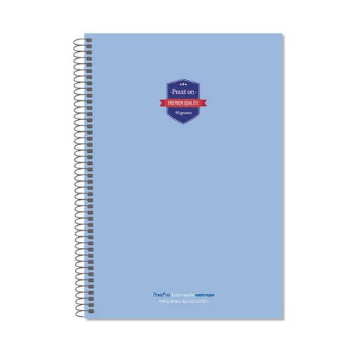 [16690] Bloc praxton polipropileno folio 90G 80H 4X4 turquesa