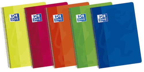 [100430171] Oxford 100430171 cuaderno y block 80 hojas colores surtidos