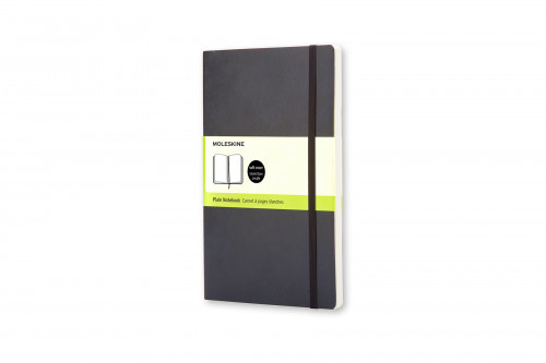 [QP613] Libreta clasica tapa blanda negra p (9X14CM) lisa moleskine QP613