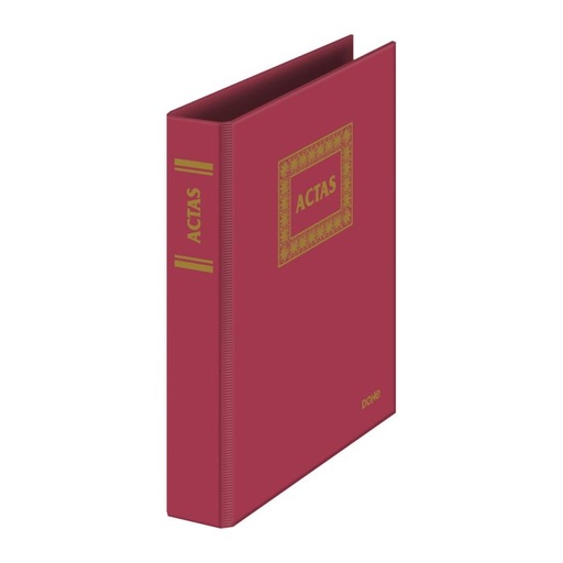 [9922] Libro contabilidad dohe actas hojas moviles 09922 A4 100H