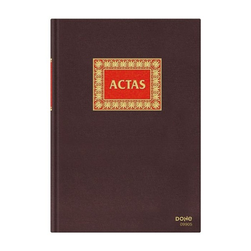 [9905] Libro contabilidad dohe actas 09905 folio 100H