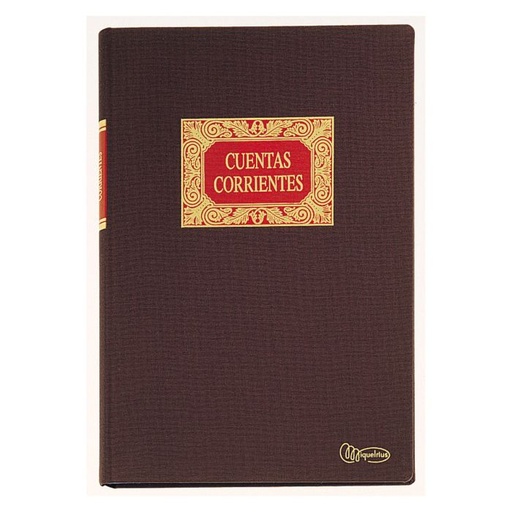 Libro contabilidad miquelrius cuentas corrientes 4022 folio 100H
