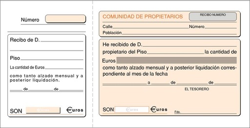 [T-48] Talonario inquilinato comunidad de propietarios 1/3 t-48 pap