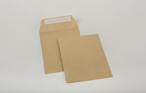 [141200] Sobre kraft bolsa K4 postal prol 132X187 autoadhesivo 500U