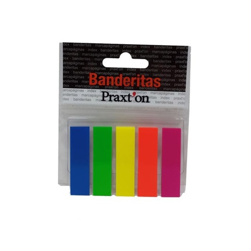 [05-268109-541887] Index banderitas praxton 5 colores