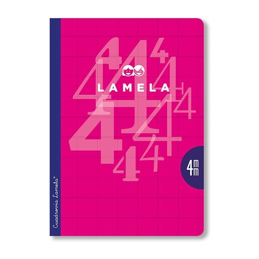 [06A404S] Libreta grapas lamela A4 70G 50H 4MM surtida