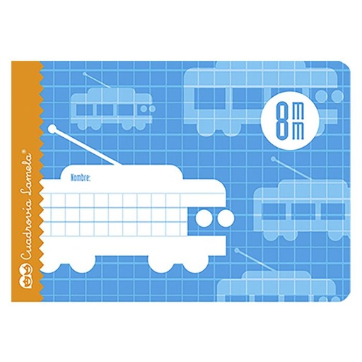 [5008] Libreta grapas lamela apaisada A5 70G 16H 8MM