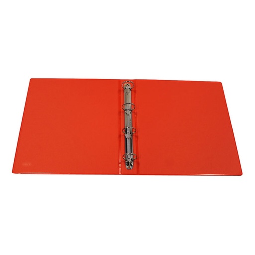 Carpeta 4 anillas 4º 25MM pvc escolar rojo