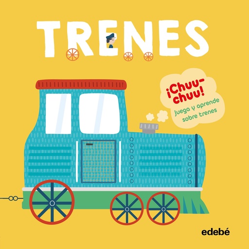 [978-84-683-7361-4] TRENES (LIBRO MÁS LOCOMOTORA DE MADERA)