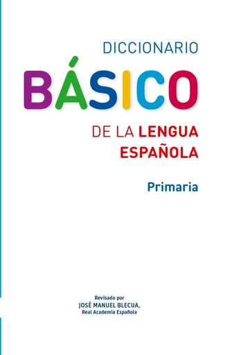[978-84-675-7376-3] Diccionario Básico de la lengua española. Primaria