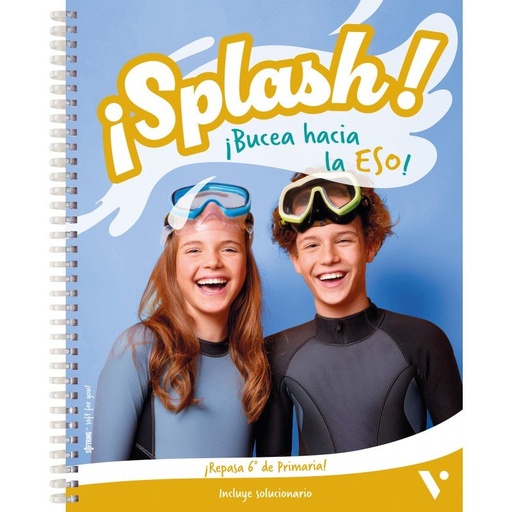 [978-84-1096-534-8] ¡Splash 6! Cuaderno Vacaciones