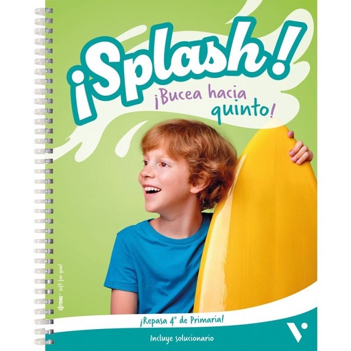 [978-84-1096-532-4] ¡Splash 4! Cuaderno Vacaciones