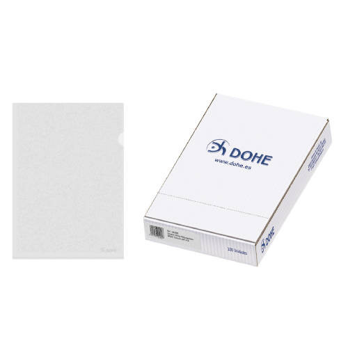 [90495] Caja 100 dossieres uñero basic A4 217X305 100 u dohe 90495