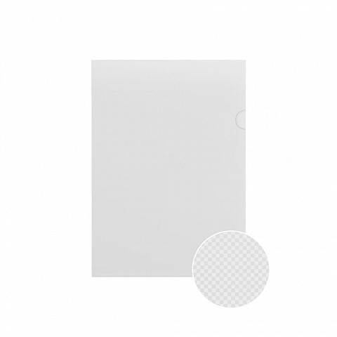 [59113] Dossier uñero glossy clear, A4, transparente erich krause 50151