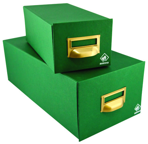 [2-1000] Fichero 155X100X350 carton forrado geltex nº 2 1000 fichas