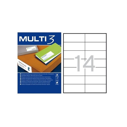 [4710] Etiqueta 105,0X 42,4 100H ref 04710 MULTI3