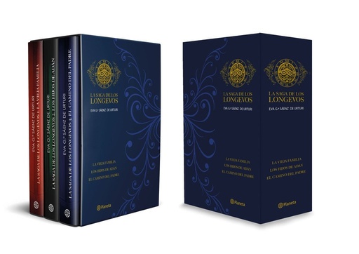 [978-84-08-30527-9] Estuche La saga de los longevos