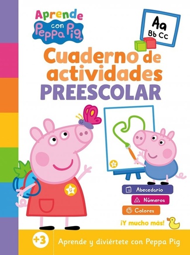 [978-84-488-7085-0] Peppa Pig. Cuaderno de vacaciones - Cuaderno de actividades preescolar