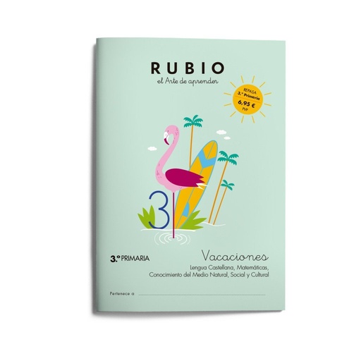 [978-84-18964-68-8] Vacaciones RUBIO (3.º de Primaria)