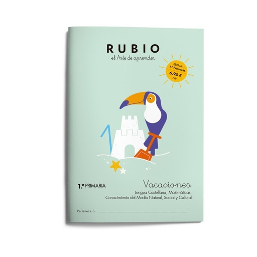 [978-84-18964-66-4] Vacaciones RUBIO (1.º de Primaria)