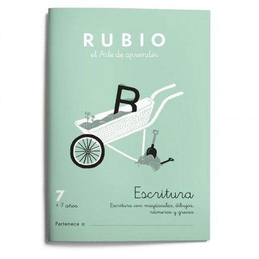 [978-84-17427-58-0] Escritura RUBIO 7
