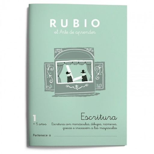 [978-84-17427-52-8] Escritura RUBIO 1
