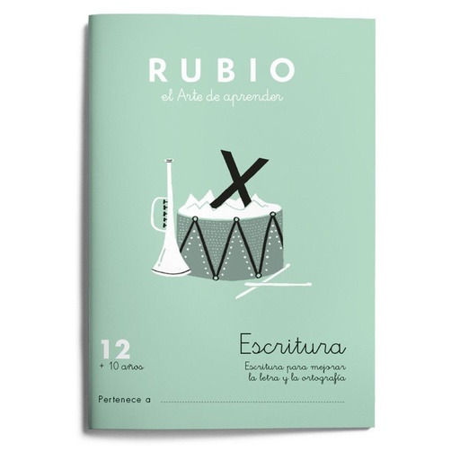 [978-84-17427-63-4] Escritura RUBIO 12