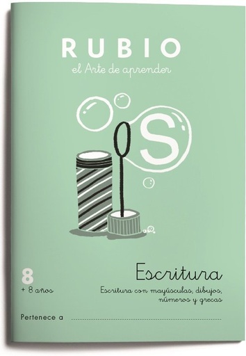 [978-84-17427-59-7] Escritura RUBIO 8