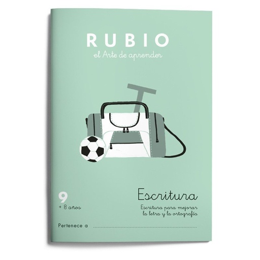 [978-84-17427-60-3] Escritura RUBIO 9