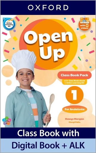 [978-0-19-407148-2] Open Up 1. Class Book. Andalusian Edition