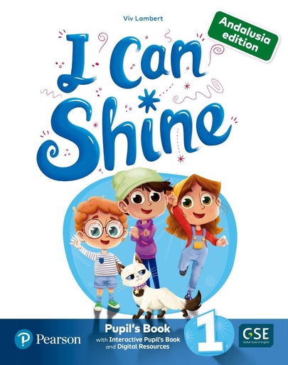 [978-84-205-7748-7] I Can Shine Andalusia 1 Pupil's Book - Activity Book Pack & InteractivePupil's Book and Activity Book with Digital Resources Access Code