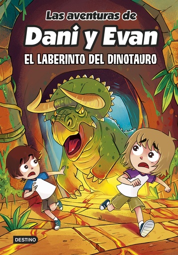 [978-84-08-30484-5] Las aventuras de Dani y Evan 12. El laberinto del dinotauro