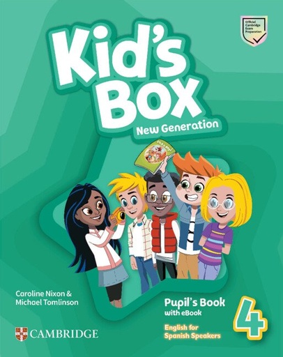 [978-84-1322-493-0] Kid's Box New Generation English for Spanish Speakers Level 4 Pupil's Book with eBook