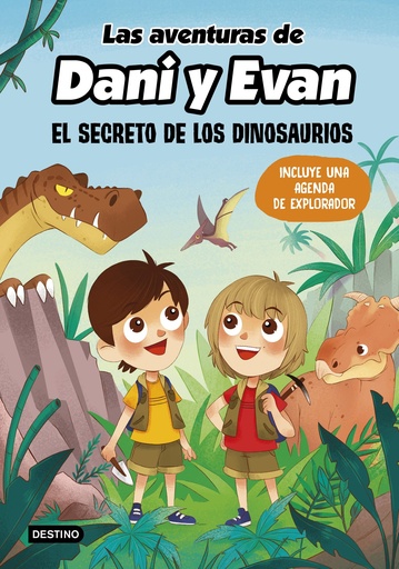[978-84-08-22192-0] Las aventuras de Dani y Evan. El secreto de los dinosaurios