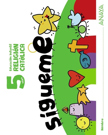 [978-84-143-3826-1] ¡Sígueme!. Religión católica. 5 años