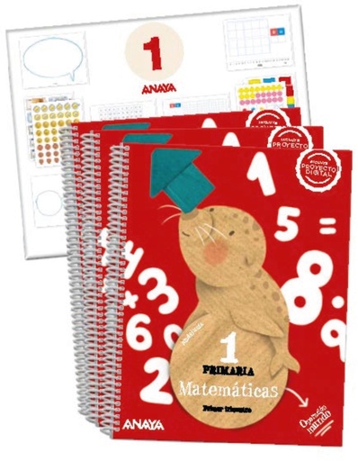 [978-84-698-9384-5] Matemáticas 1.  (Incluye material manipulativo)