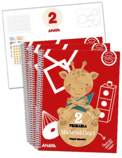 [978-84-698-9396-8] Matemáticas 2. (Incluye material manipulativo)