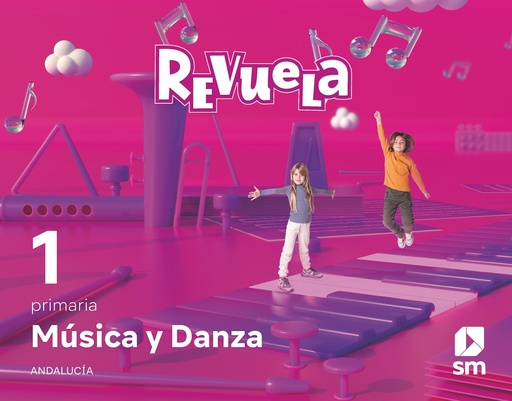 [978-84-1392-543-1] Música y Danza. 1 Primaria. Revuela. Andalucía