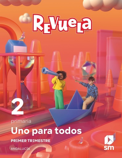 [978-84-9856-062-6] Método globalizado. Uno para todos. 1 Trimestre. 2 Primaria. Revuela. Andalucía