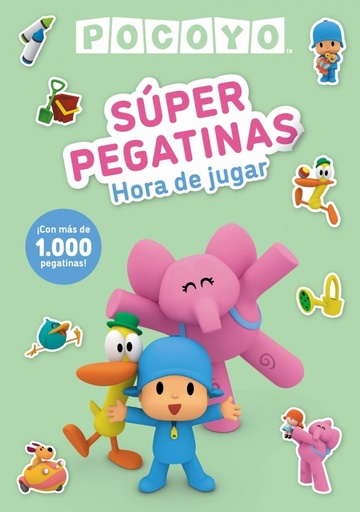 [978-84-488-7079-9] Pocoyó. Actividades - Súper pegatinas. Hora de Jugar. ¡Con más de 1.000 pegatinas!