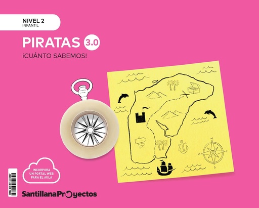 [978-84-144-1489-7] CUANTO SABEMOS NIVEL 2 LOS PIRATAS 3.0