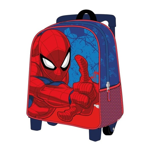 [2100006181] Mochila infantil trolley 3D spiderman