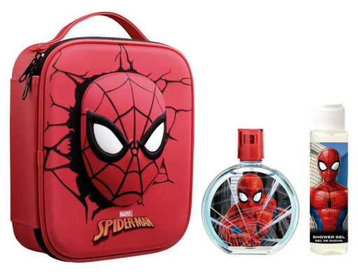 [P008148] Mochila colonia 100ML + gel 75ML spiderman