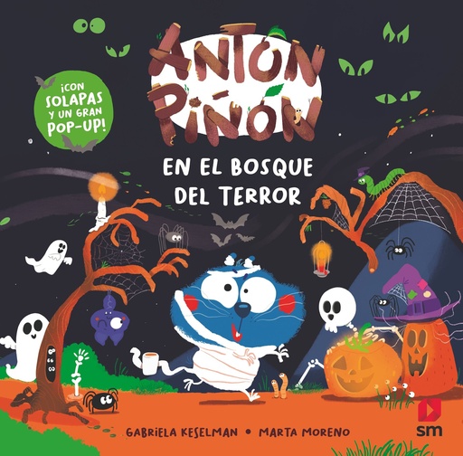 [978-84-1055-055-1] Antón Piñón en el bosque del terror