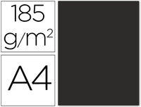 Paq / 50 cartulina iris A4 negro 185GRR: 200040179
