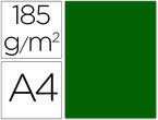 Paq / 50 cartulina iris A4 verde billar 185GR r: 200040172