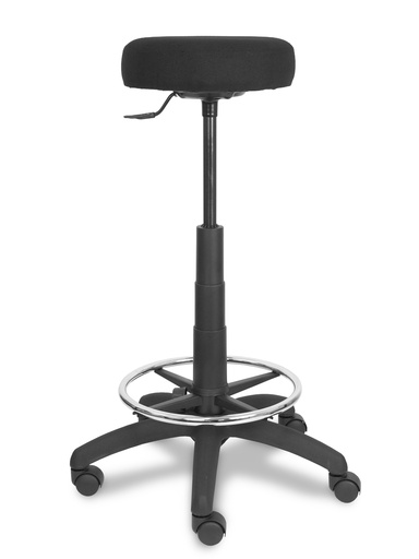 [T10ARAN840] Taburete tolosa arán negro