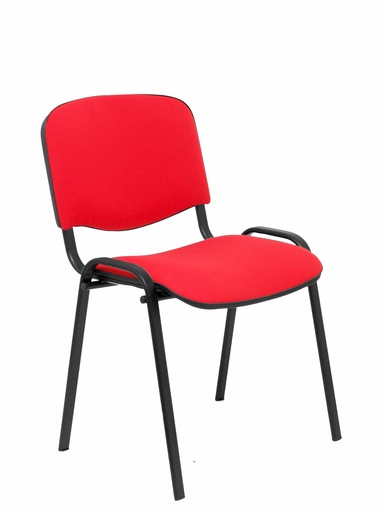 [PACK426ARAN350] Pack 4 sillas iso arán rojo
