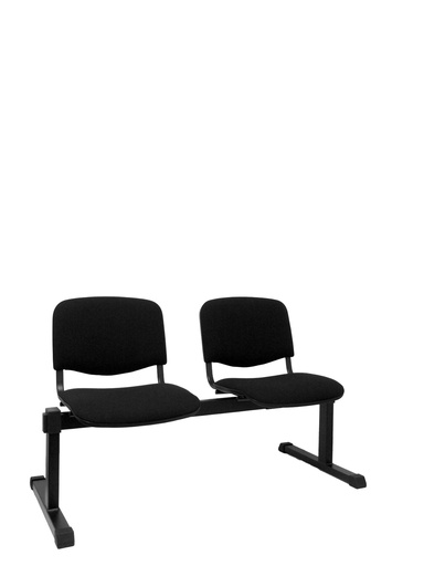 [B2ARAN840] Bancada iso 2 plazas arán negro